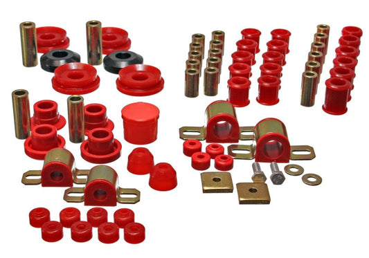 Energy Suspension 95-98 Nissan 240SX (S14) Red Hyper-Flex Master Bushing Set - My Store