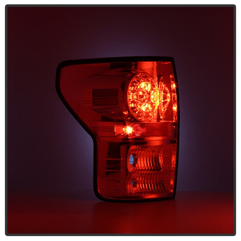 Spyder Toyota Tundra 07-13 LED Tail lights Chrome ALT-YD-TTU07-LED-C - Mammoth Racing -