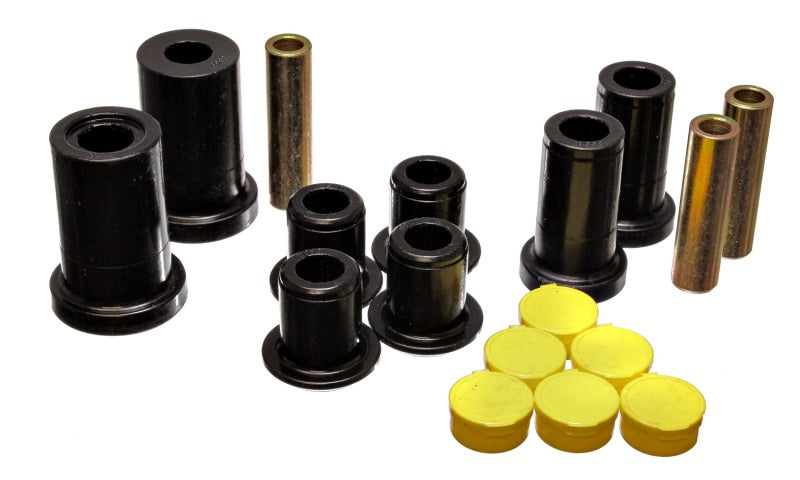 Energy Suspension 97-03 Ford F100/F150/F250 2WD Black Front Control Arm Bushings - Mammoth Racing -