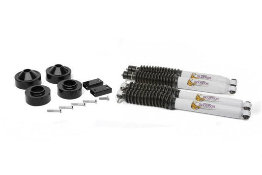 Daystar 2007-2018 Jeep Wrangler JK 2WD/4WD - 1 3/4in Lift Kit & Scorpion Shocks - Mammoth Racing -