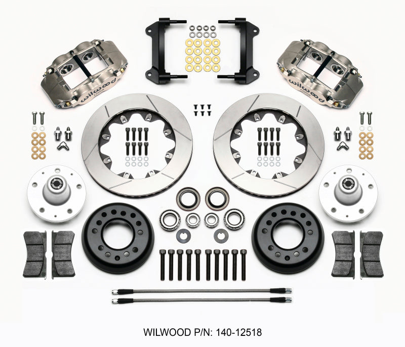 Wilwood Forged Superlite 4R ST BB Front Kit Road Race 82-92 Camaro//Firebird - Mammoth Racing -
