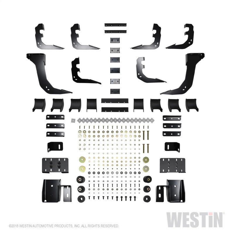 Westin 19-21 Ram 1500 Crew Cab R5 M-Series Wheel-to-Wheel Nerf Step Bars - Black - Mammoth Racing -