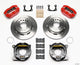 Wilwood Dynapro Dust-Boot P/S Park Brake Kit Red Big Ford 2.36in Offset - Mammoth Racing -