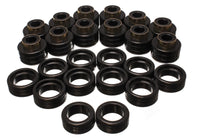 Energy Suspension 92-99 GM Denal XL/Suburban 2WD/Yukon XL 2WD Black Body (Cab) Mount Set - Mammoth Racing -