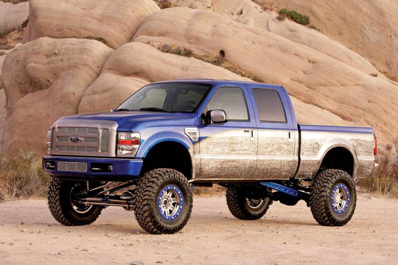 Fabtech 08-10 Ford F250 4WD 10in 4Link Sys w/Dlss 4.0 C/o& Rr Dlss - Mammoth Racing -