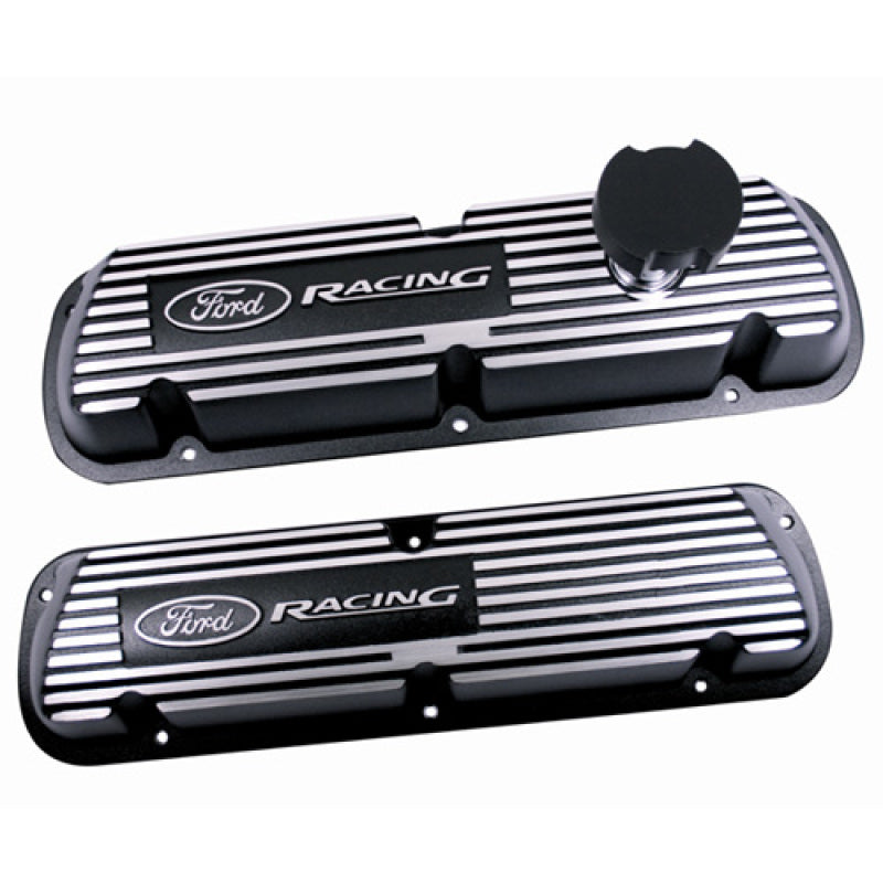 Ford Racing Black Satin Valve Covers Racing EFI - Mammoth Racing -