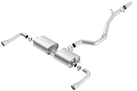 Borla 14-16 Audi A3 Quattro 2.0L Turbo AT/MT RWD 4DR S-Type Cat-Back Exhaust Single Split Rear Exit - My Store