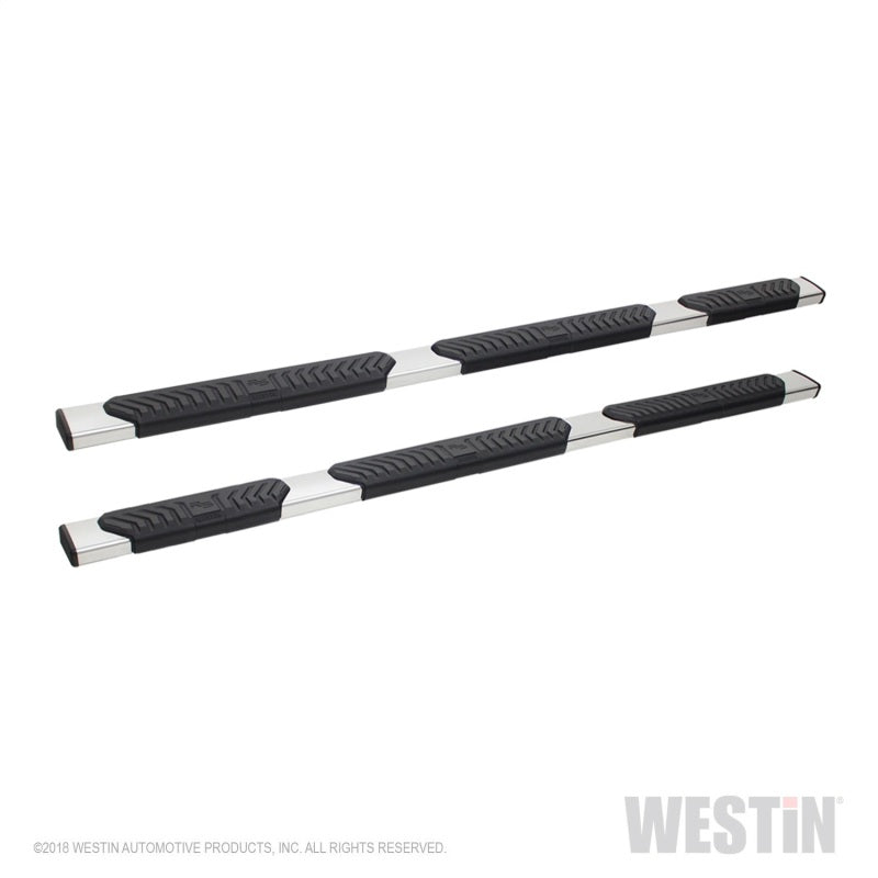 Westin 2019 Chevrolet Silverado/Sierra 1500 Crew Cab (5.5ft) R5 Modular Nerf Step Bars - SS - Mammoth Racing -