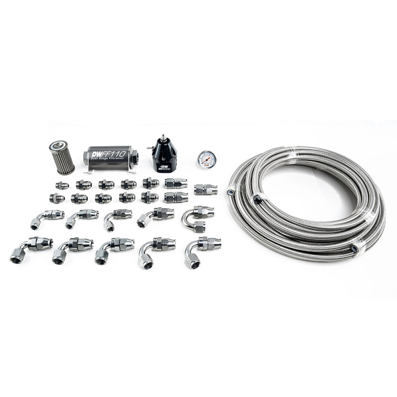 DeatschWerks 11-19 Ford Mustang X2 Series PTFE Plumbing Kit - Mammoth Racing -