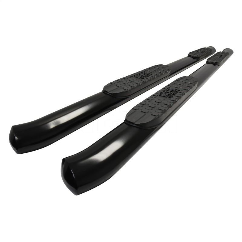 Westin 2022 Toyota Tundra CrewMax PRO TRAXX 4 Oval Nerf Step Bars - Black - Mammoth Racing -