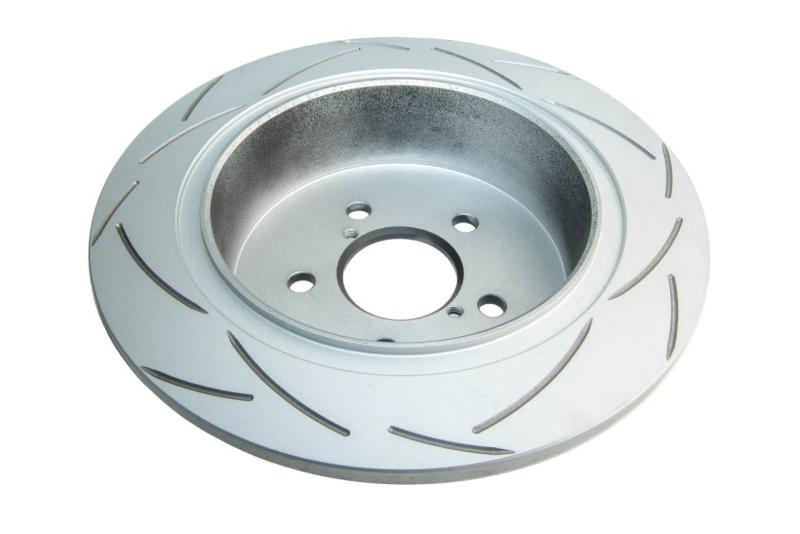 DBA Subaru Forester SJ 13 Rear T2 Slotted Street Series Rotor - Mammoth Racing -