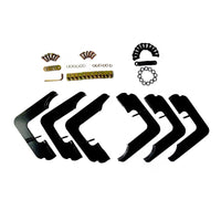 Westin 2007-2013 Chevy Silverado 1500 Ext Cab PRO TRAXX 4 Oval Nerf Step Bars - SS - Mammoth Racing -