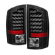 Xtune Dodge Ram 07-08 1500 / Ram 07-09 2500/3500 LED Tail Lights Black ALT-JH-DR07-LED-BK - Mammoth Racing -