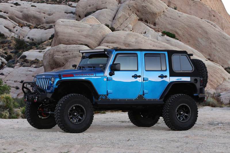 Fabtech 07-18 Jeep JK 4-Door 5in Crawler Lt w/Stealth - Mammoth Racing -