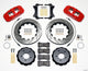 Wilwood Aero6 Front Hat Kit 14.25 Drilled Red 2008-2009 Pontaic G8 w/Lines - Mammoth Racing -