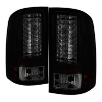 Spyder GMC Sierra 07-13 (Not 3500 Dually 4 Rear Wheels)LED Tail Lights Blk Smke ALT-YD-GS07-LED-BSM - Mammoth Racing -