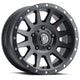 Icon Compression 17x8.5 5x150 25mm Offset 5.75in BS 110.1mm Bore Satin Black Wheel - Mammoth Racing -