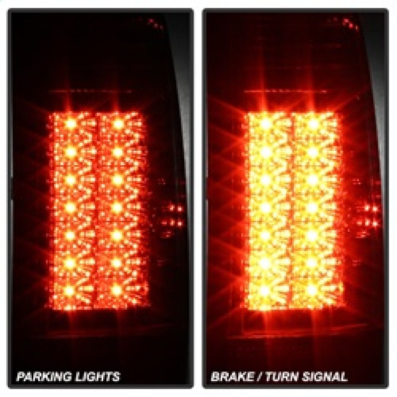 Spyder Ford Super Duty 08-15 Version 2 LED Tail Lights Smoke ALT-YD-FS07-LED-G2-SM - Mammoth Racing -