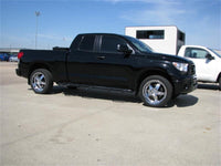 N-Fab Nerf Step 07-17 Toyota Tundra Double Cab 6.5ft Bed - Gloss Black - Bed Access - 3in - Mammoth Racing -