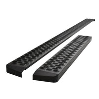 Westin Ford Transit Van 150/250/350 (46in Driver & 97in. Pass) Grate Steps Running Boards - Tex. Blk - Mammoth Racing -