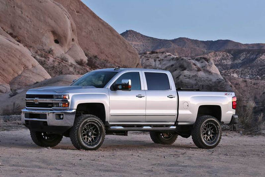 Fabtech 11-19 GM 3500hd 2wd/4wd 4in Basic Sys w/Perf Shks