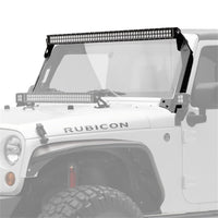 KC HiLiTES 07-18 Jeep JK 50in. C-Series C50 LED Light Bar w/Overhead Mount Bracket Kit - Mammoth Racing -
