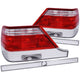 ANZO 1995-1999 Mercedes Benz S Class W140 Taillights Red/Clear - My Store