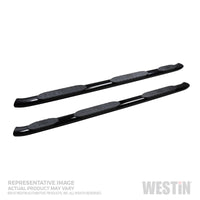 Westin 2019 Chevrolet Silverado Double Cab w/ 6.5in Bed PRO TRAXX 5 W2W Oval Nerf Step Bars - Black - Mammoth Racing -