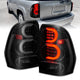 ANZO 2002-2009 Chevrolet Trailblazer LED Tail Lights w/ Light Bar Black Housing Smoke Lens - My Store