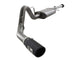 aFe MACHForce XP Exhausts Cat-Back SS 409 EXH Wrinkle Black CB Ford F-150 11-12 V6-3.5L (tt) - Mammoth Racing -