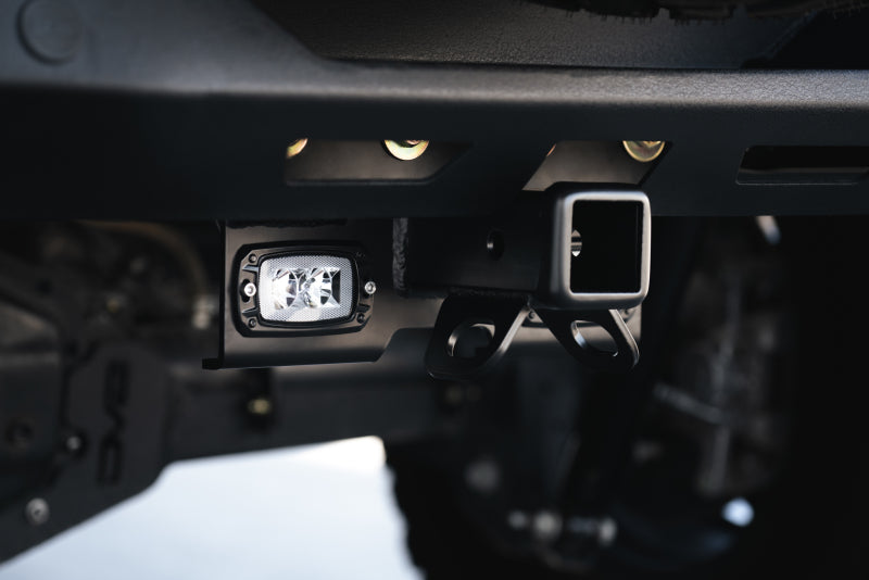 DV8 Offroad 07-21 Jeep Wrangler (JK/JL) Bolt-On Hitch w/ Lights - Mammoth Racing -