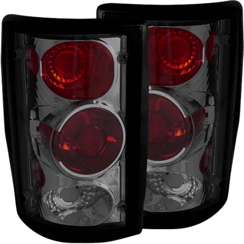ANZO 2000-2005 Ford Excursion Taillights Smoke - Mammoth Racing -