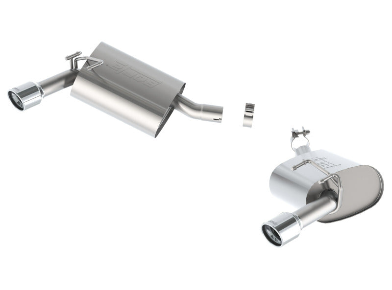 Borla 14-15 Chevy Camaro 3.6L V6 RWD Single Split Rr Exit Touring Exhaust (rear section only) - My Store