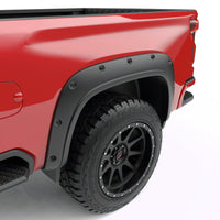 EGR 20-23 Chevrolet Silverado 2500Hd Traditional BoltOn Look Fender Flares w/Black-Out Bolt Kit Set - Mammoth Racing -