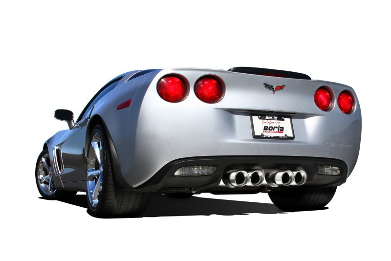 Borla 09-12 Chevy Corvette C6 Coupe/Convertible 6.2L 8cyl Aggressive ATAK Exhaust - My Store