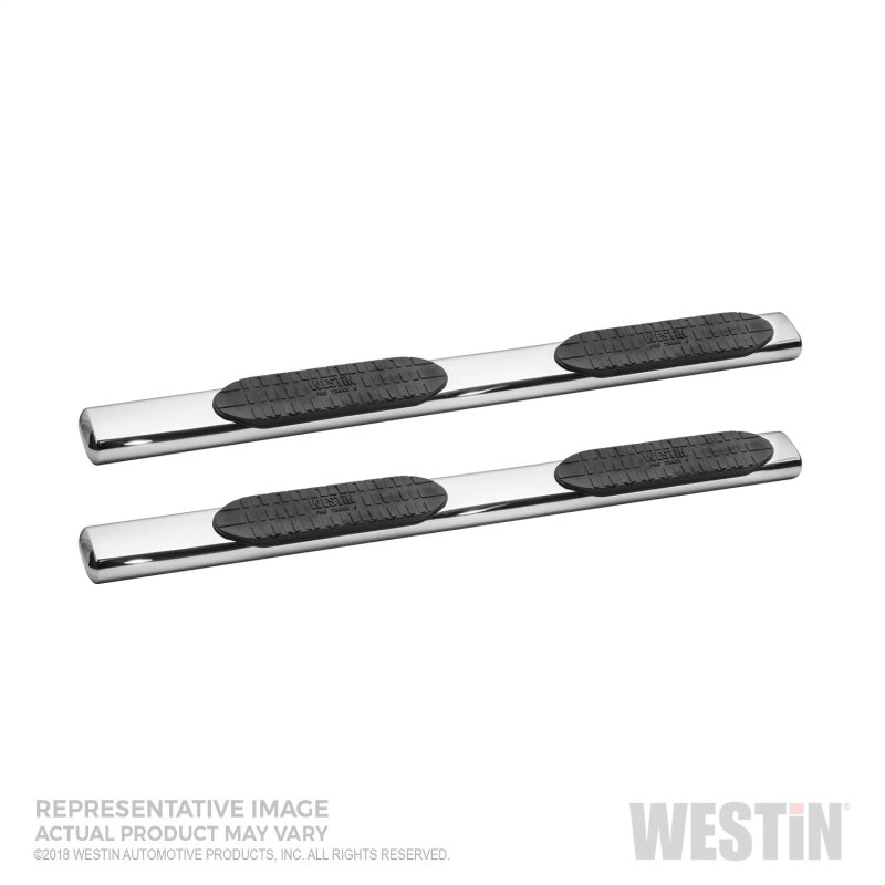 Westin 19-22 RAM 1500 Quad Cab (Excl. Classic) PRO TRAXX 6 Oval Nerf Step Bars - SS - Mammoth Racing -