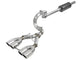 aFe Rebel Series 2.5in 304 SS Cat-Back Exhaust w/ Black Tip 18-20 Jeep Wrangler (JL) - Mammoth Racing -
