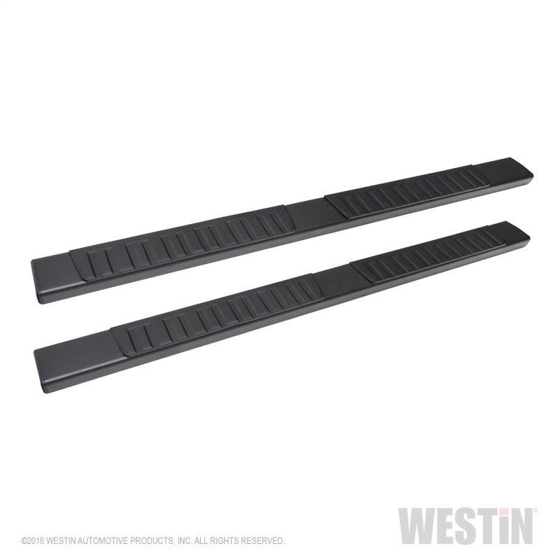 Westin 2019 Chevrolet Silverado/Sierra 1500 Crew Cab R7 Nerf Step Bars - Black - Mammoth Racing -