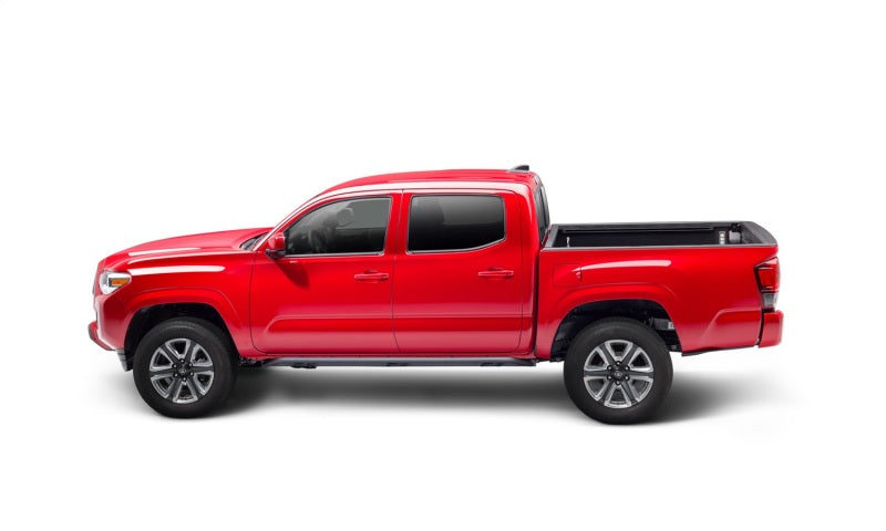N-Fab Trail Slider Steps 16-20 Toyota Tacoma Crew Cab All Beds - SRW - Textured Black - Mammoth Racing -