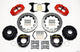Wilwood Narrow Superlite 4R Rear P-Brk Kit 12.88in Drilled Red Ford 8.8 w/2.5in Offset-5 Lug - My Store