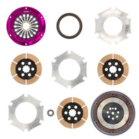 Exedy 1996-1996 Mitsubishi Lancer Evolution IV L4 Hyper Triple Cerametallic Clutch Rigid Pull Type - Mammoth Racing -