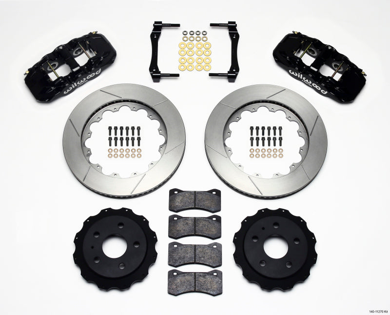 Wilwood Aero4 Rear Kit 14.25in 2010-2015 Camaro - Mammoth Racing -