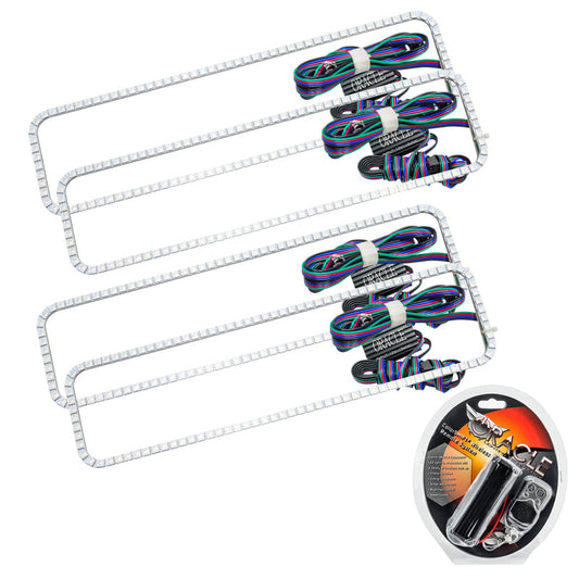 Oracle Chevrolet Blazer 92-94 Dual Halo Kit - ColorSHIFT - Mammoth Racing -