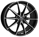 Enkei DRACO 18x8.0 5x114.3 45mm Offset 72.6mm Bore Machined Black Wheel - Mammoth Racing -