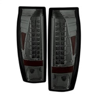 Spyder Chevy Avalanche 02-06 LED Tail Lights Smoke ALT-YD-CAV02-LED-SM - Mammoth Racing -
