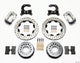Wilwood Forged Dynalite P/S Rear Kit Drilled Polished Big Ford 2.54in Offset - My Store