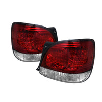 Spyder Lexus GS 300/400 98-05 LED Tail Lights Red Clear ALT-YD-LGS98-LED-RC - Mammoth Racing -