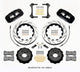Wilwood Aero6 Front Hat Kit 14.00 Drilled 2015-Up Mustang w/Lines - My Store