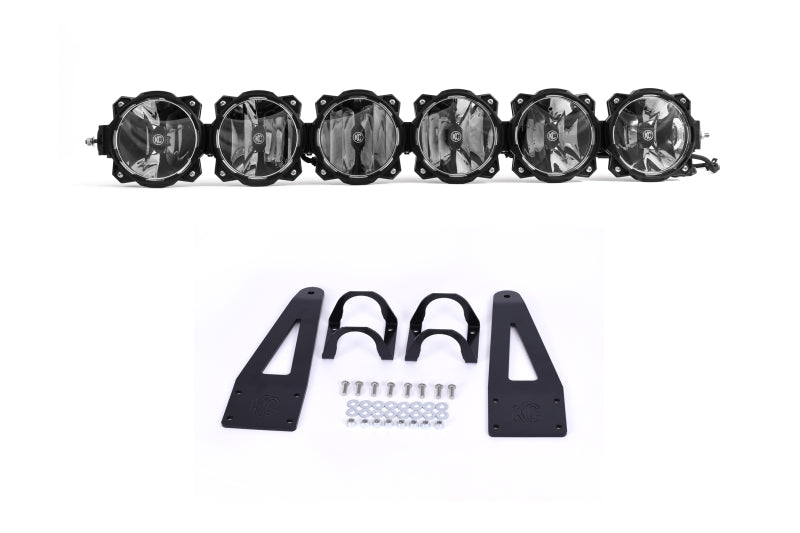 KC HiLiTES Can-Am Maverick 39in. Pro6 Gravity LED 6-Light 120w Combo Beam Overhead Light Bar System - Mammoth Racing -