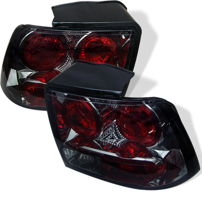 Spyder Ford Mustang 99-04 (will not fit the Cobra model)Euro Style Tail Lights Smoke ALT-YD-FM99-SM - Mammoth Racing -